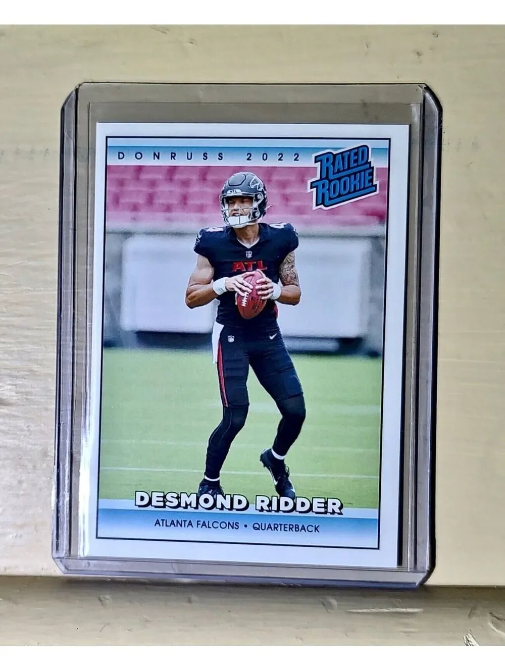 Desmond Ridder 2022 NFL Panini #24 Rated Rookie Retro Football Card 1/4094